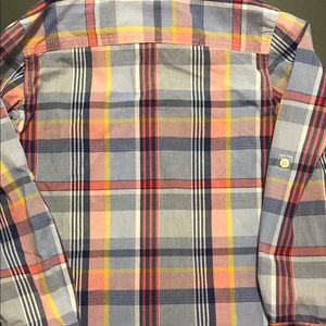 Boys Gap Multi-color Button Down Shirt 8-9